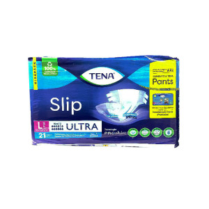 PAÑALES TENA PANTS ULTRA TALLA L BOLSA X 20 UNDS